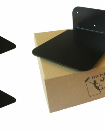 Galleksa Invisible Bookshelf Black 2-pack