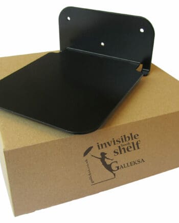 Galleksa Invisible Bookshelf Black 1-pack