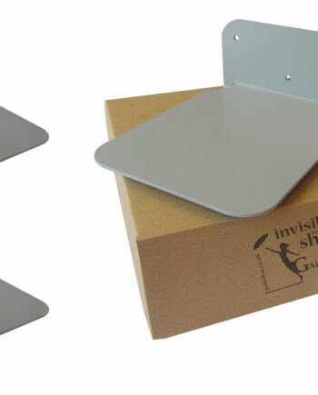 Galleksa Invisible Bookshelf Silver 2-pack