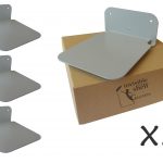 Galleksa Invisible Bookshelf Silver 3-pack
