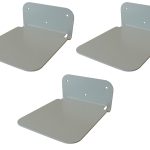 Galleksa Invisible Bookshelf Silver 3-pack