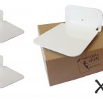Galleksa Invisible Bookshelf White 2-pack