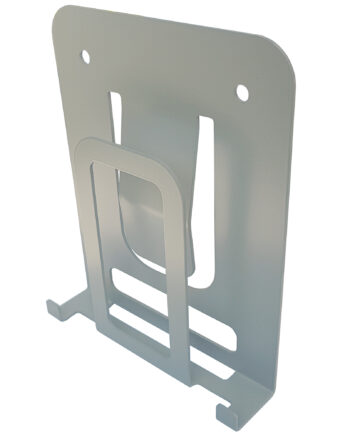 Galleksa Vertical Invisible Bookshelf Silver