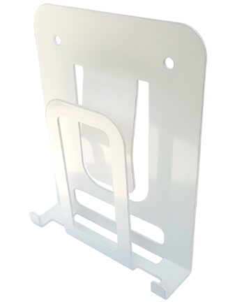 Galleksa Vertical Invisible Bookshelf White