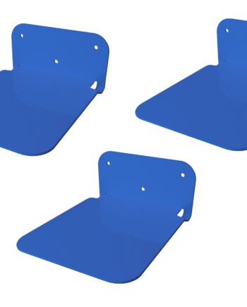 Galleksa Invisible Bookshelf Blue 3-pack