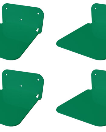Galleksa Invisible Bookshelf Green 4-pack