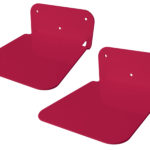 Galleksa Invisible Bookshelf Raspberry 2-pack