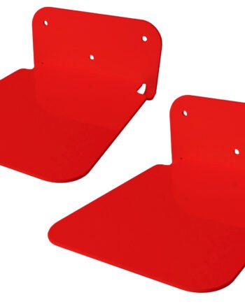 Galleksa Invisible Bookshelf Red 2-pack