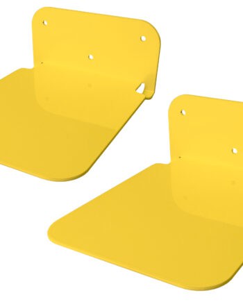 Galleksa Invisible Bookshelf Yellow 2-pack